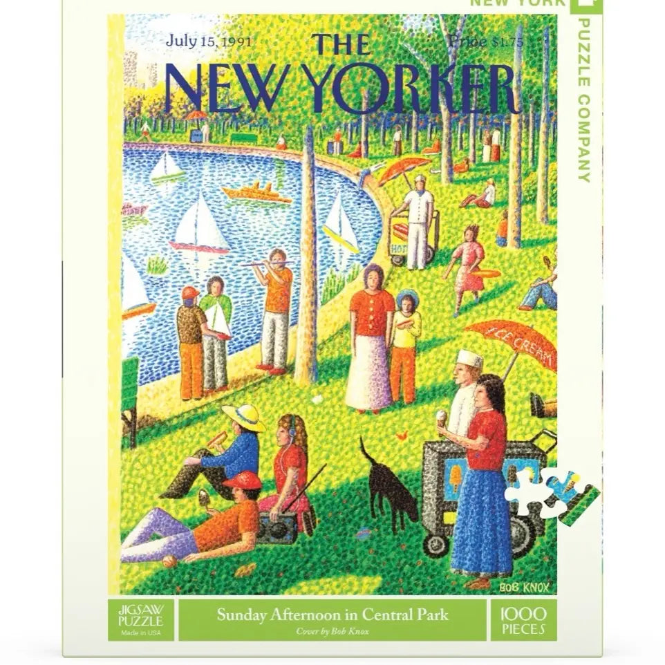 Sunday Afternoon in Central Park 1000 Piece Jigsaw Puzzle