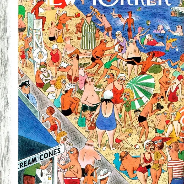 Beachgoing 1000 Piece Jigsaw Puzzle
