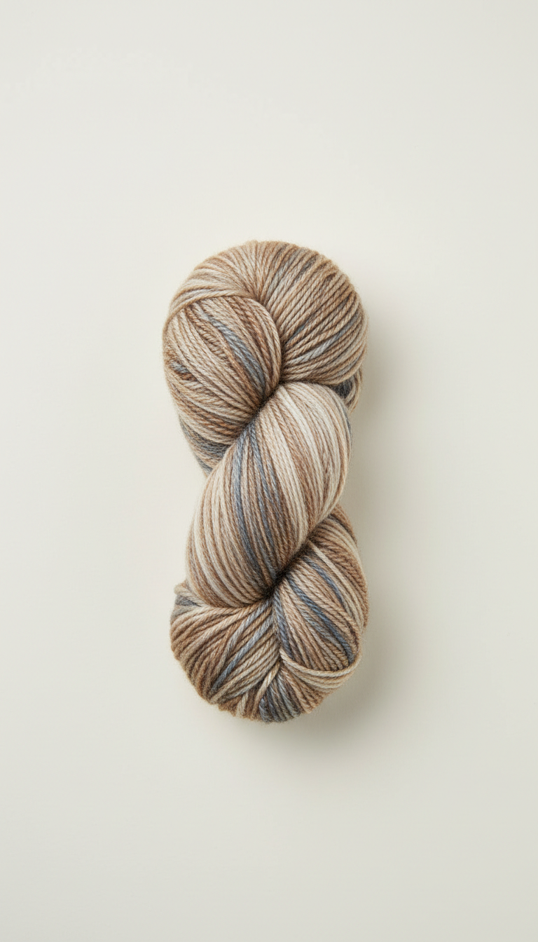 Oat Silk Merino Yarn Skein
