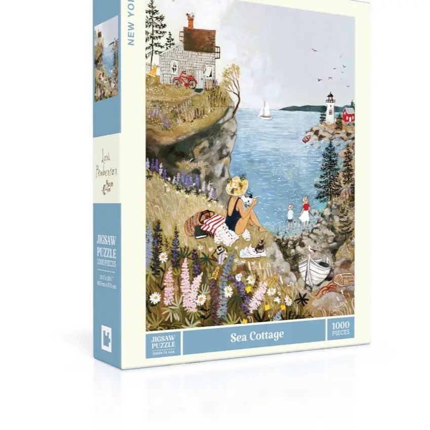Sea Cottage 1000 Piece Jigsaw Puzzle