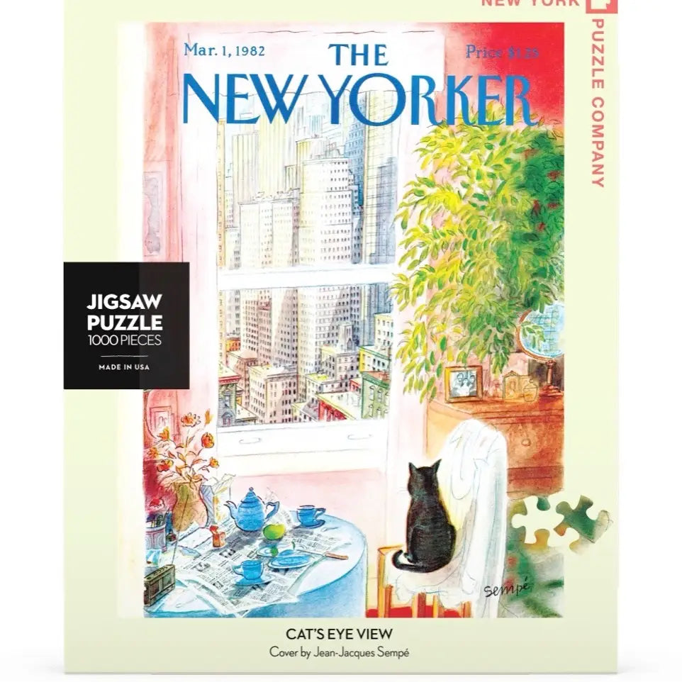 Cat's Eye View 1000 Piece Jigsaw Puzzle