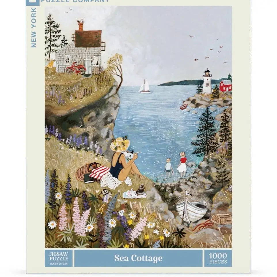 Sea Cottage 1000 Piece Jigsaw Puzzle
