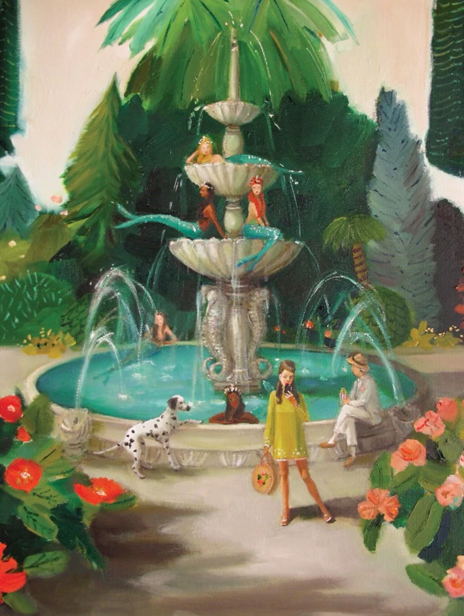Jigsaw Puzzle Mermaid Fountain
