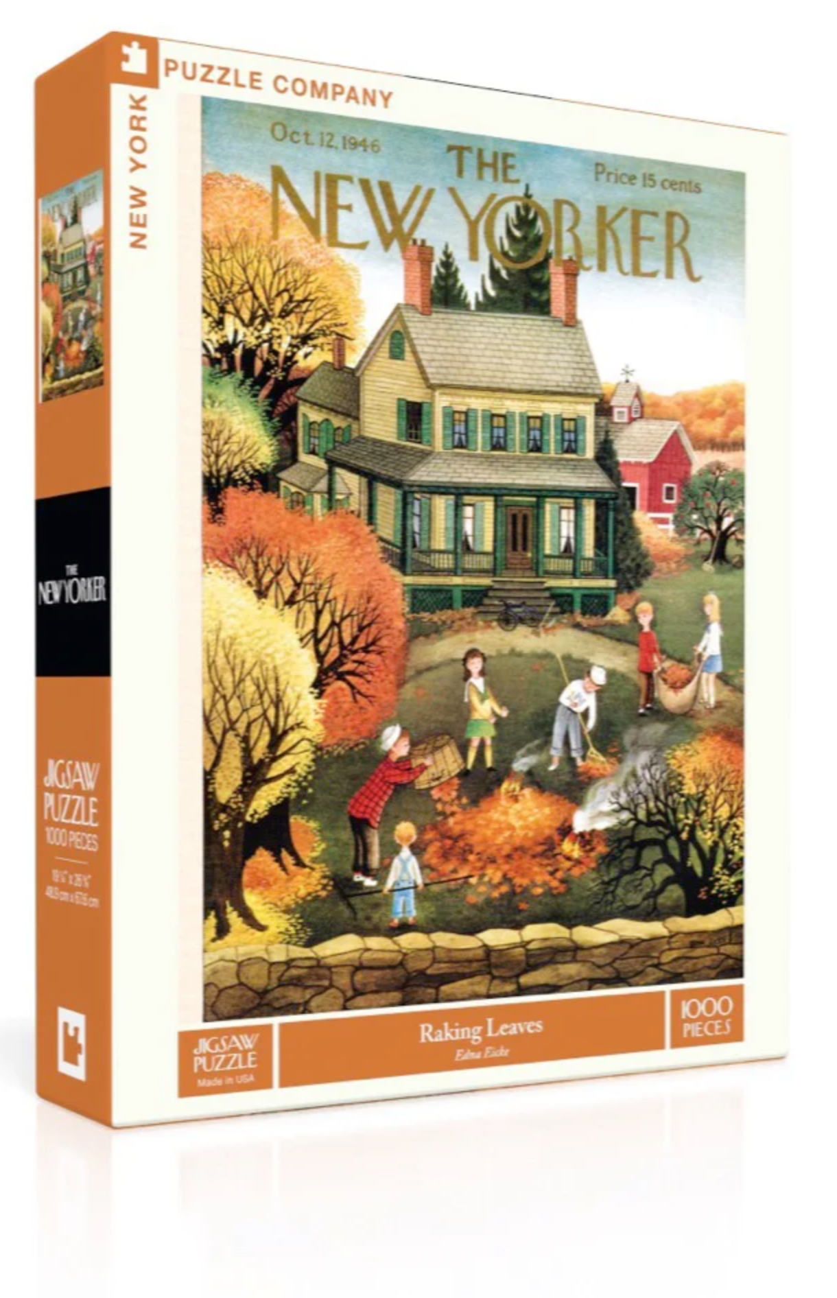 PUZZLE RAKING LEAVES