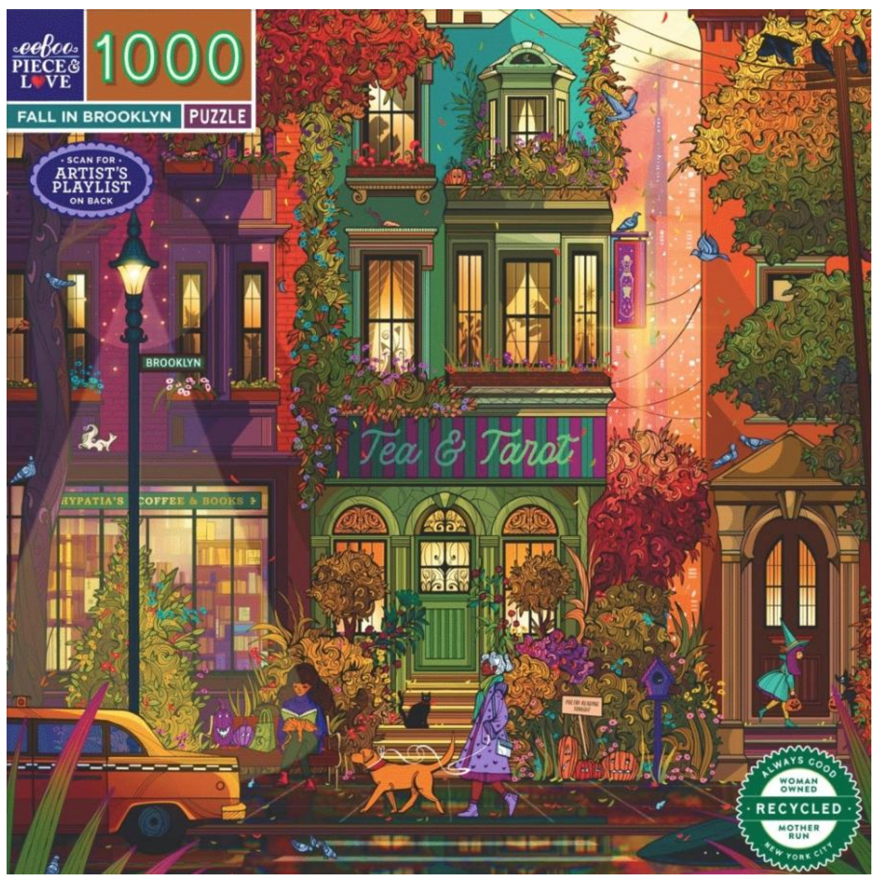 Puzzle - Fall In Brooklyn 1000 Piece Puzzle