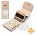 LYKKE Naturale 5 Inch Interchangeable Circular STARTER Knitting Needle Set - Beige Jute Canvas