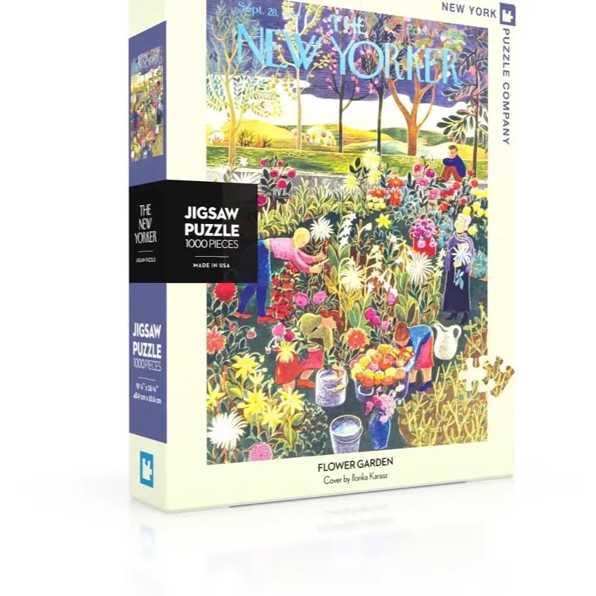 Flower Garden 1000 Piece Jigsaw Puzzle