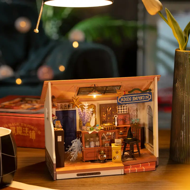 Kiki's Magic Emporium Diy Miniature House Wooden