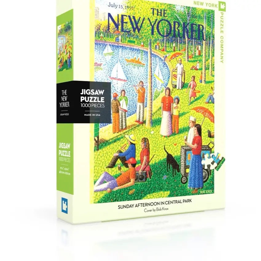 Sunday Afternoon in Central Park 1000 Piece Jigsaw Puzzle