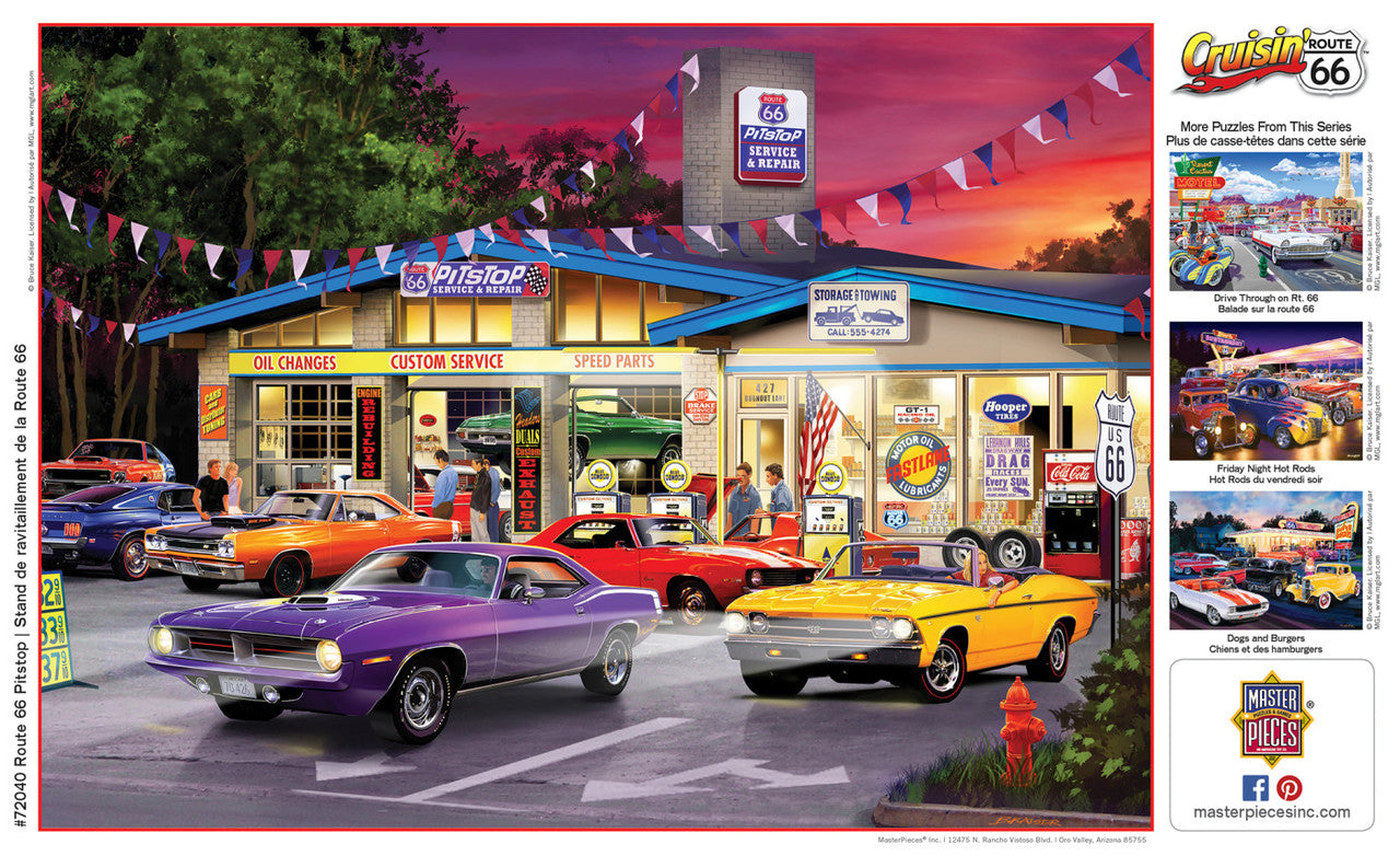 Jigsaw Puzzle Crusin' Route 66