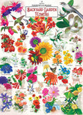 Jigsaw Puzzle Farmers Almanac - Garden Florals 1000 Piece Puzzle