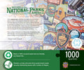 Jigsaw Puzzle National Parks - Patches 1000 Piece Puzzle